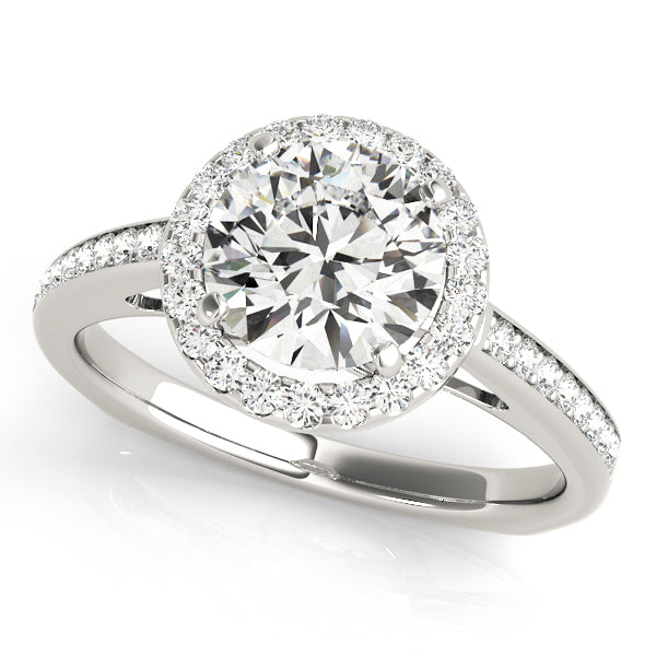 ENGAGEMENT RINGS HALO ROUND