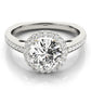 ENGAGEMENT RINGS HALO ROUND