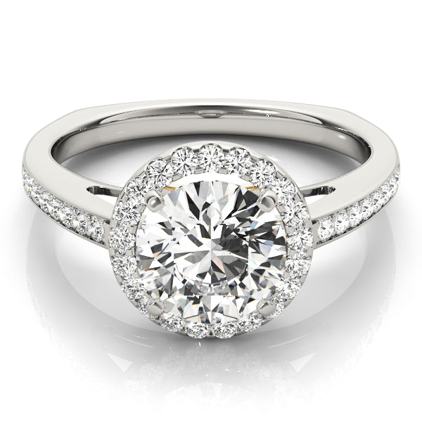 ENGAGEMENT RINGS HALO ROUND