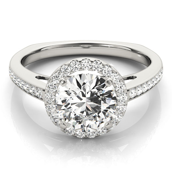 ENGAGEMENT RINGS HALO ROUND