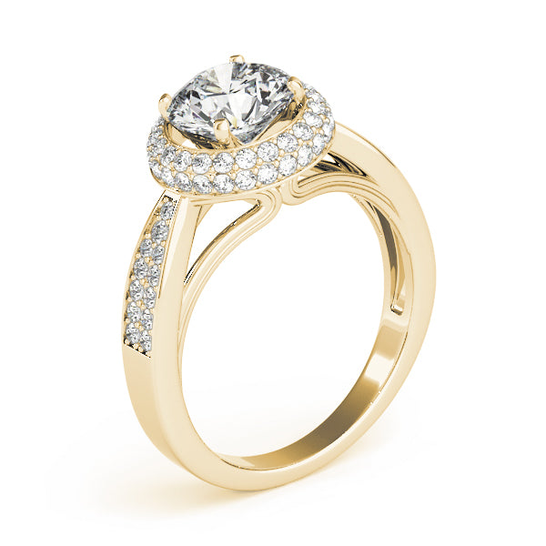 ENGAGEMENT RINGS HALO ROUND