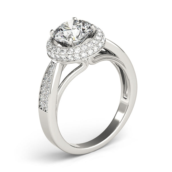 ENGAGEMENT RINGS HALO ROUND