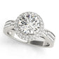 ENGAGEMENT RINGS HALO ROUND