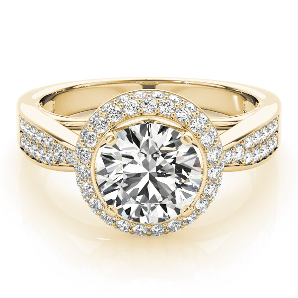 ENGAGEMENT RINGS HALO ROUND