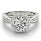 ENGAGEMENT RINGS HALO ROUND