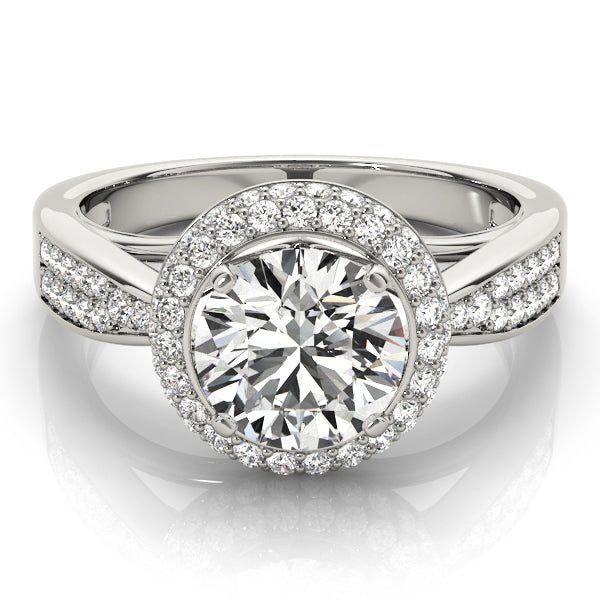 ENGAGEMENT RINGS HALO ROUND