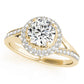 ENGAGEMENT RINGS HALO ROUND