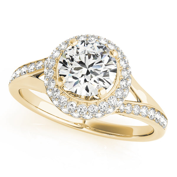 ENGAGEMENT RINGS HALO ROUND