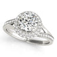 ENGAGEMENT RINGS HALO ROUND