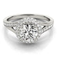 ENGAGEMENT RINGS HALO ROUND
