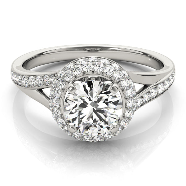 ENGAGEMENT RINGS HALO ROUND
