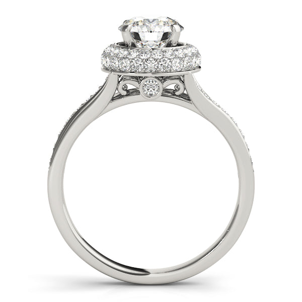 ENGAGEMENT RINGS HALO ROUND