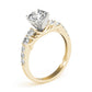 Single Row Prong Engagement Ring