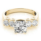 ENGAGEMENT RINGS SINGLE ROW PRONG