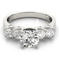 ENGAGEMENT RINGS SINGLE ROW PRONG