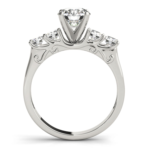 ENGAGEMENT RINGS SINGLE ROW PRONG