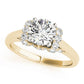 Solitaire Plus Round Engagement Ring