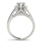 Solitaire Plus Round Engagement Ring