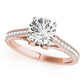 ENGAGEMENT RINGS SINGLE ROW PRONG