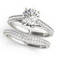 ENGAGEMENT RINGS SINGLE ROW PRONG