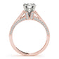 ENGAGEMENT RINGS SINGLE ROW PRONG