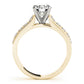 ENGAGEMENT RINGS SINGLE ROW PRONG