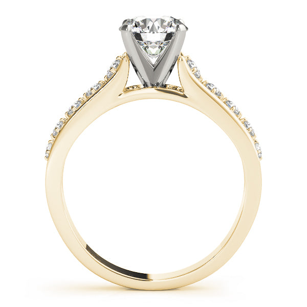 ENGAGEMENT RINGS SINGLE ROW PRONG