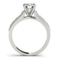 ENGAGEMENT RINGS SINGLE ROW PRONG