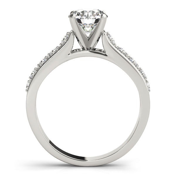 ENGAGEMENT RINGS SINGLE ROW PRONG