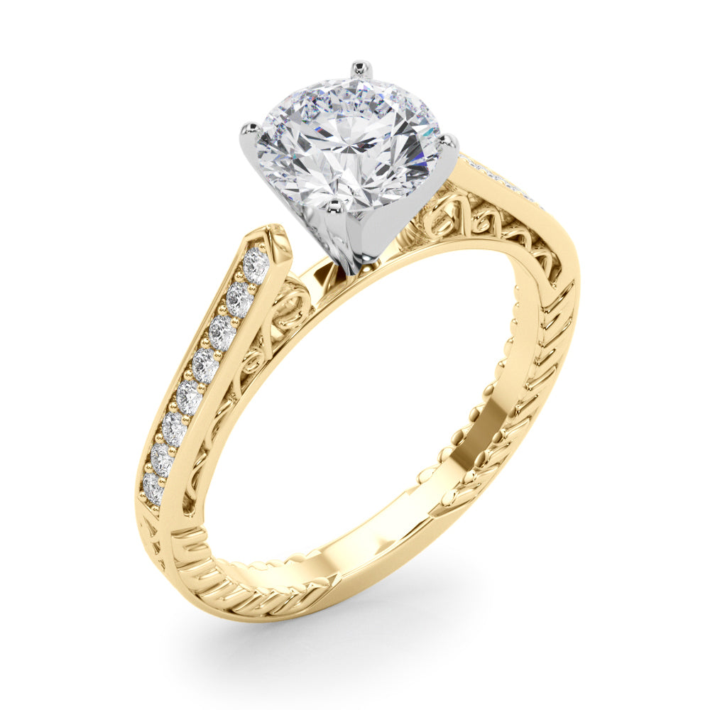 Vintage Inspired Engagement Ring