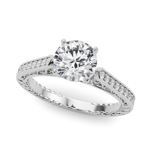 Vintage Inspired Engagement Ring