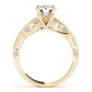 Antique Milgrain Engagement Ring
