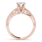 Antique Milgrain Engagement Ring