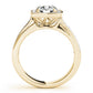 Split Band Halo Engagement Rings