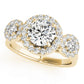 ENGAGEMENT RINGS HALO ROUND