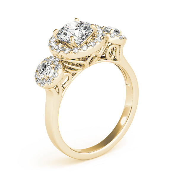 ENGAGEMENT RINGS HALO ROUND