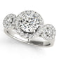 ENGAGEMENT RINGS HALO ROUND