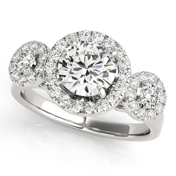 ENGAGEMENT RINGS HALO ROUND