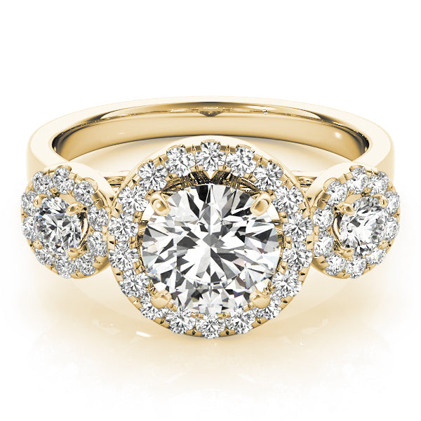 ENGAGEMENT RINGS HALO ROUND