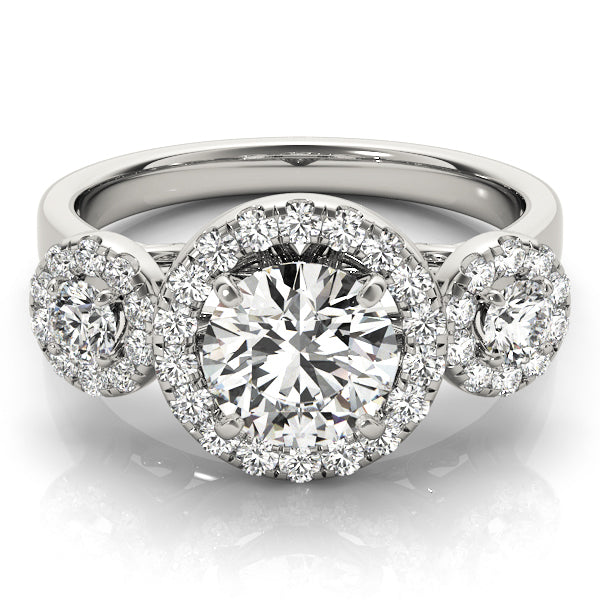 ENGAGEMENT RINGS HALO ROUND