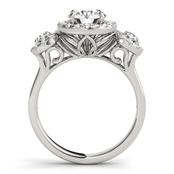 ENGAGEMENT RINGS HALO ROUND