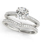 ENGAGEMENT RINGS SINGLE ROW PRONG