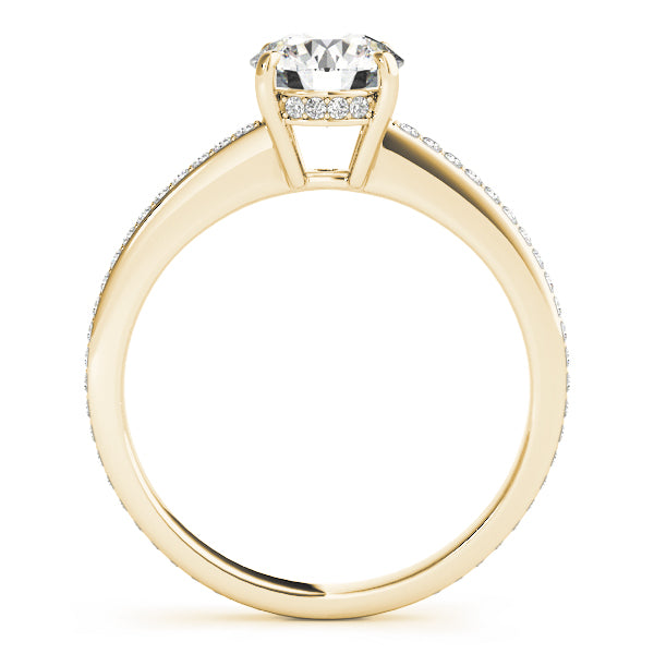 ENGAGEMENT RINGS SINGLE ROW PRONG