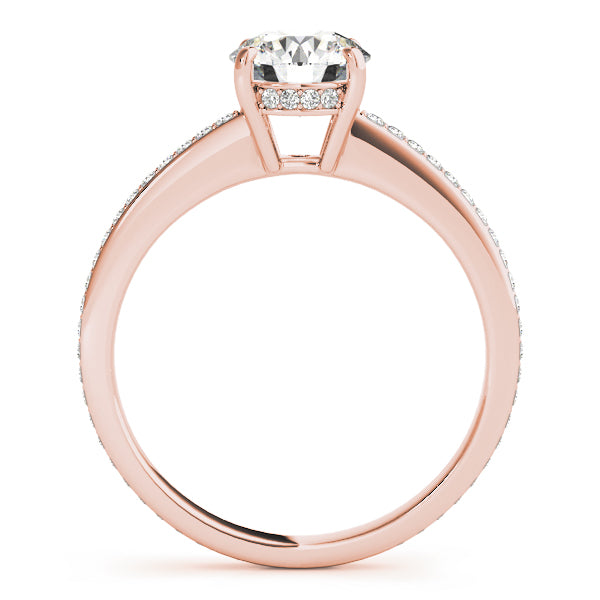 ENGAGEMENT RINGS SINGLE ROW PRONG