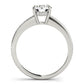 ENGAGEMENT RINGS SINGLE ROW PRONG