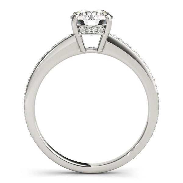 ENGAGEMENT RINGS SINGLE ROW PRONG