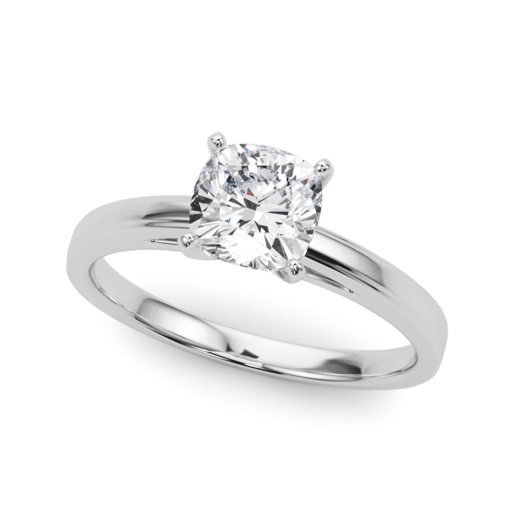 Classic Cathedral Style Peg Head Engagement Ring