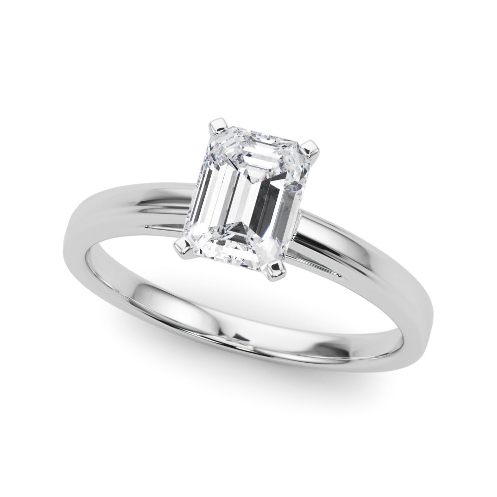 Classic Cathedral Style Peg Head Engagement Ring