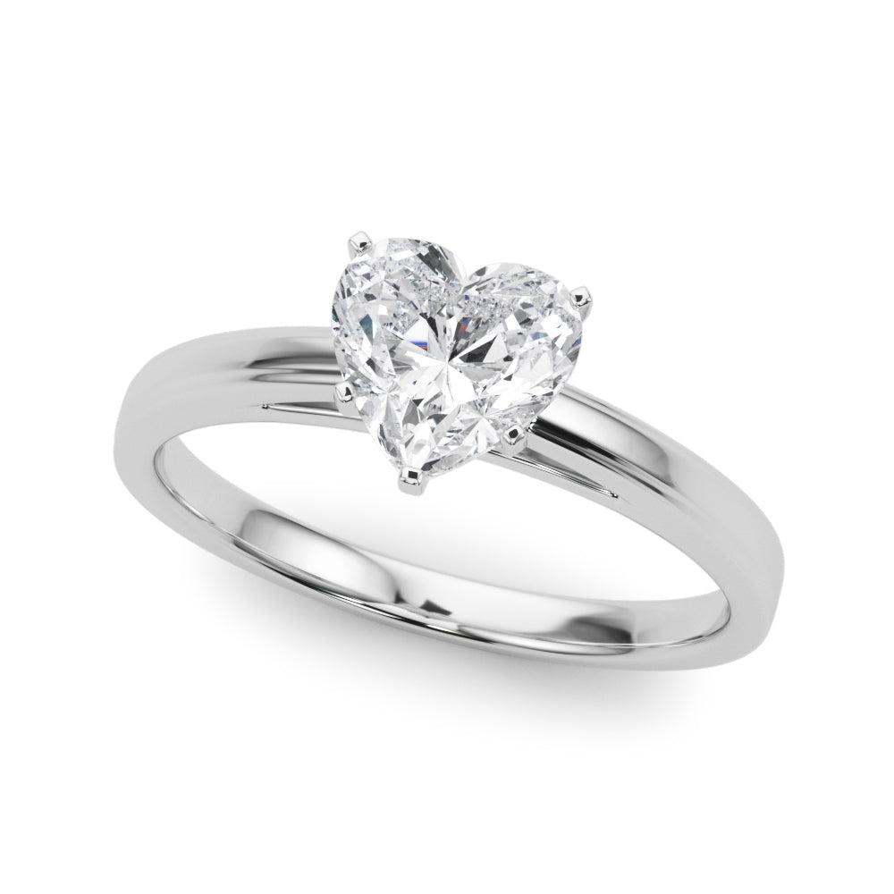 Classic Cathedral Style Peg Head Engagement Ring