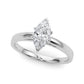 Classic Cathedral Style Peg Head Engagement Ring